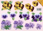 Stanzbogen-Set Blumen PO104546